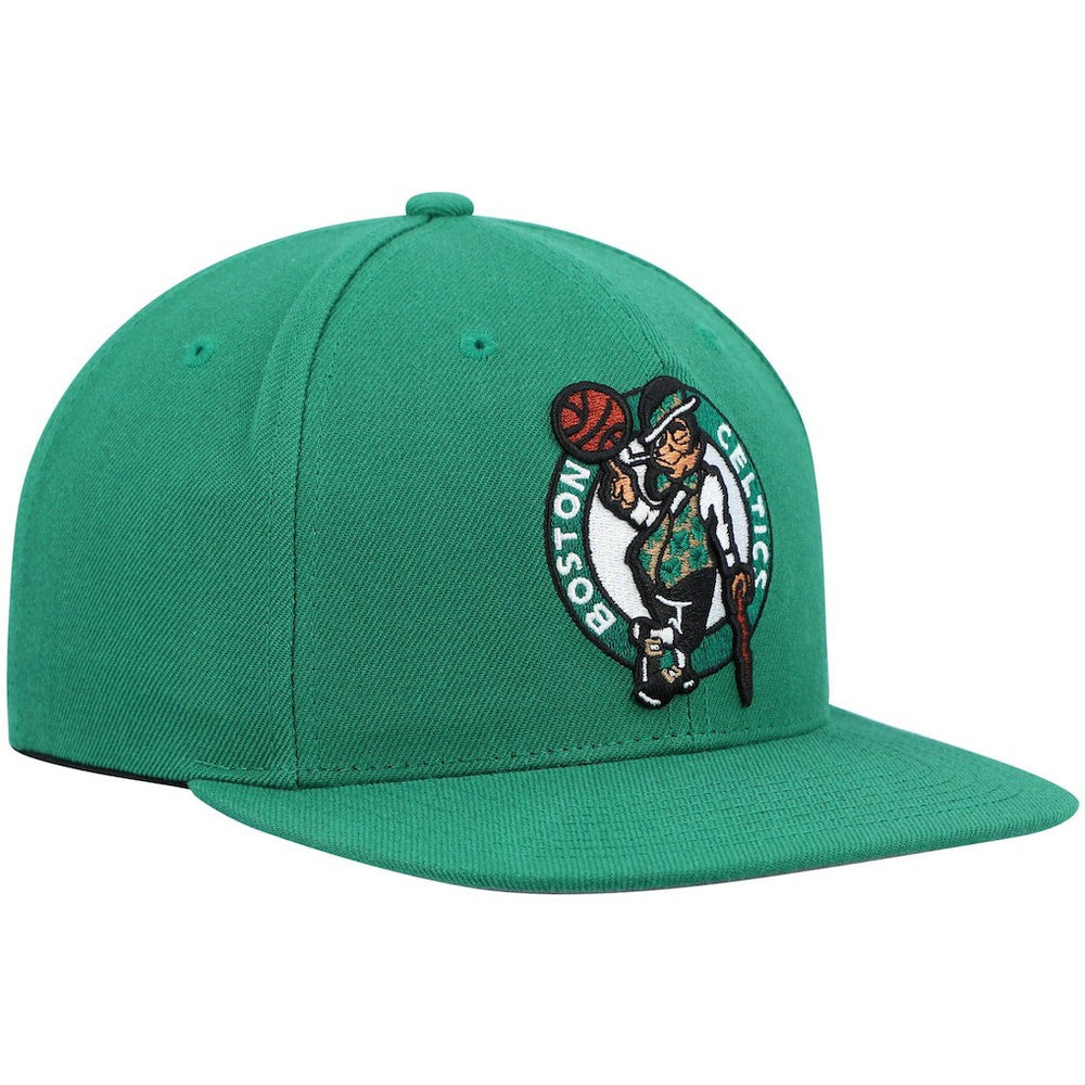 Boston Celtics Ground 2.0 Snapback Hat - Kelly Green | Mitchell & Ness sale
