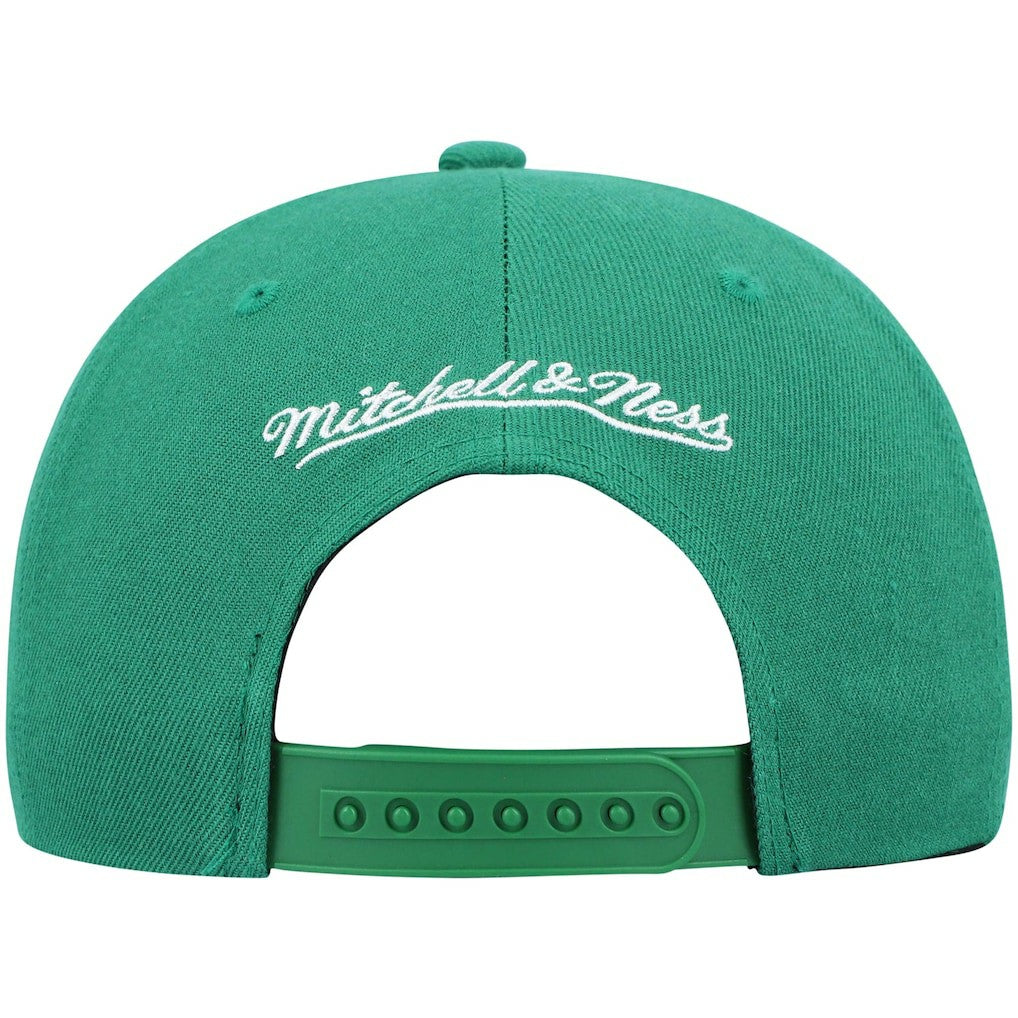 Boston Celtics Ground 2.0 Snapback Hat - Kelly Green | Mitchell & Ness sale