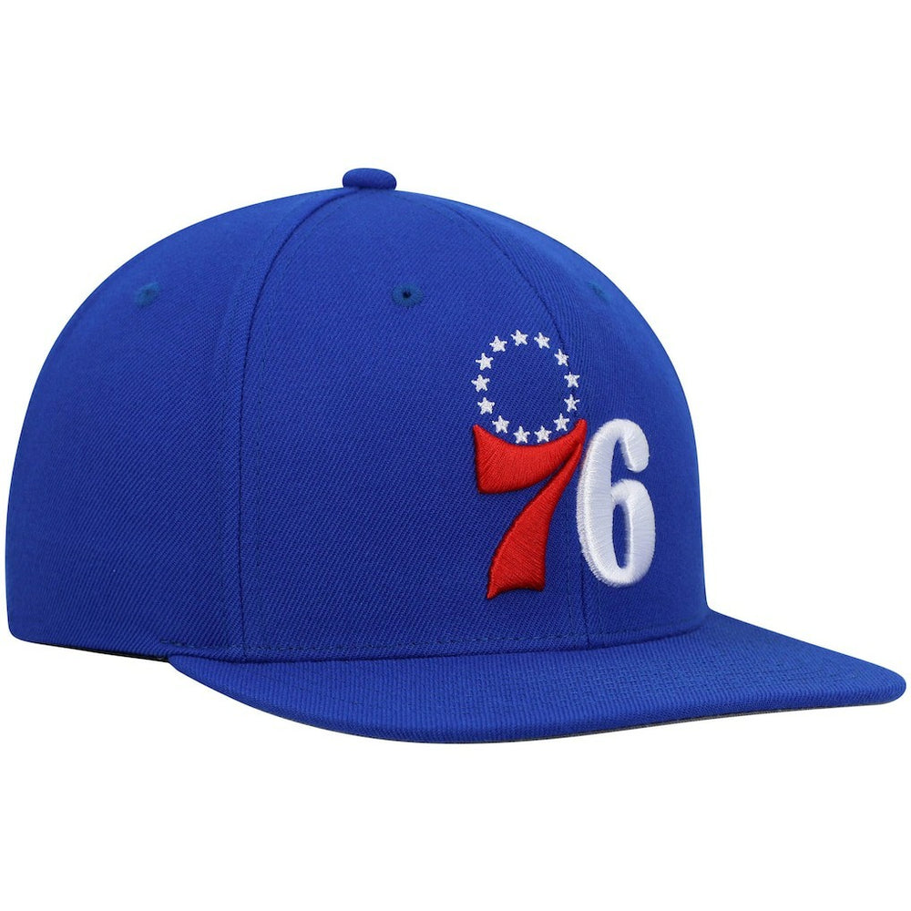 Philadelphia 76ers Ground 2.0 Snapback Hat - Royal | Mitchell & Ness online