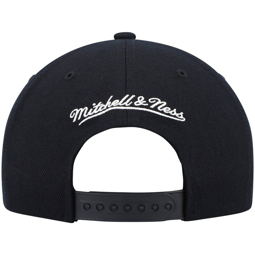 Toronto Raptors Ground 2.0 Snapback Hat - Black | Mitchell & Ness cheap