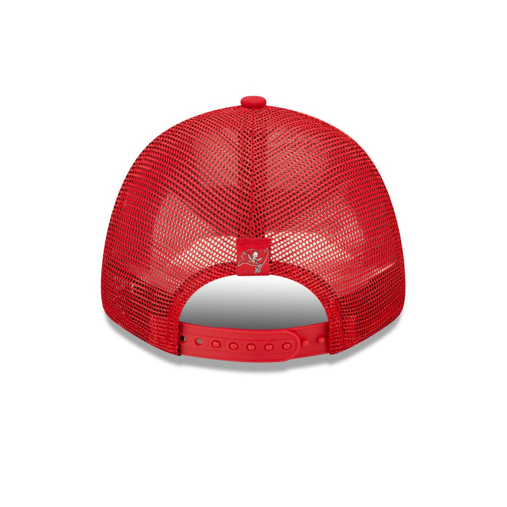 Tampa Bay Buccaneers New Era Women's Team Trucker 9FORTY Snapback Hat - Red outlet