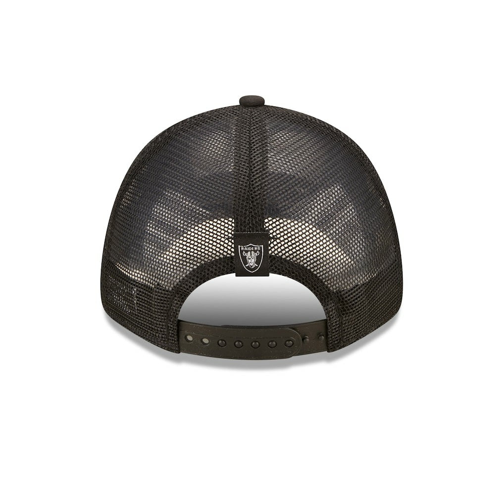 Las Vegas Raiders New Era Women's Team Trucker 9FORTY Snapback Hat - Black outlet