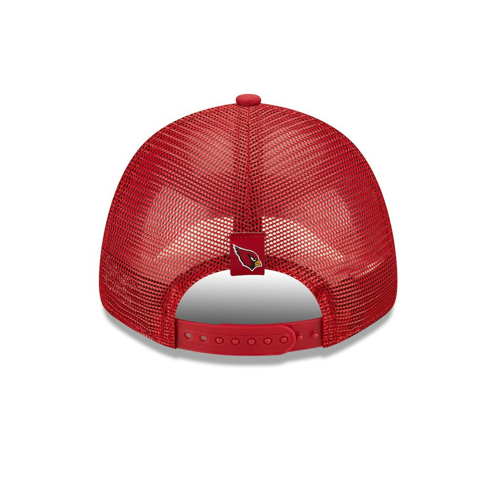 Arizona Cardinals New Era Women's Team Trucker 9FORTY Snapback Hat - Cardinal discount