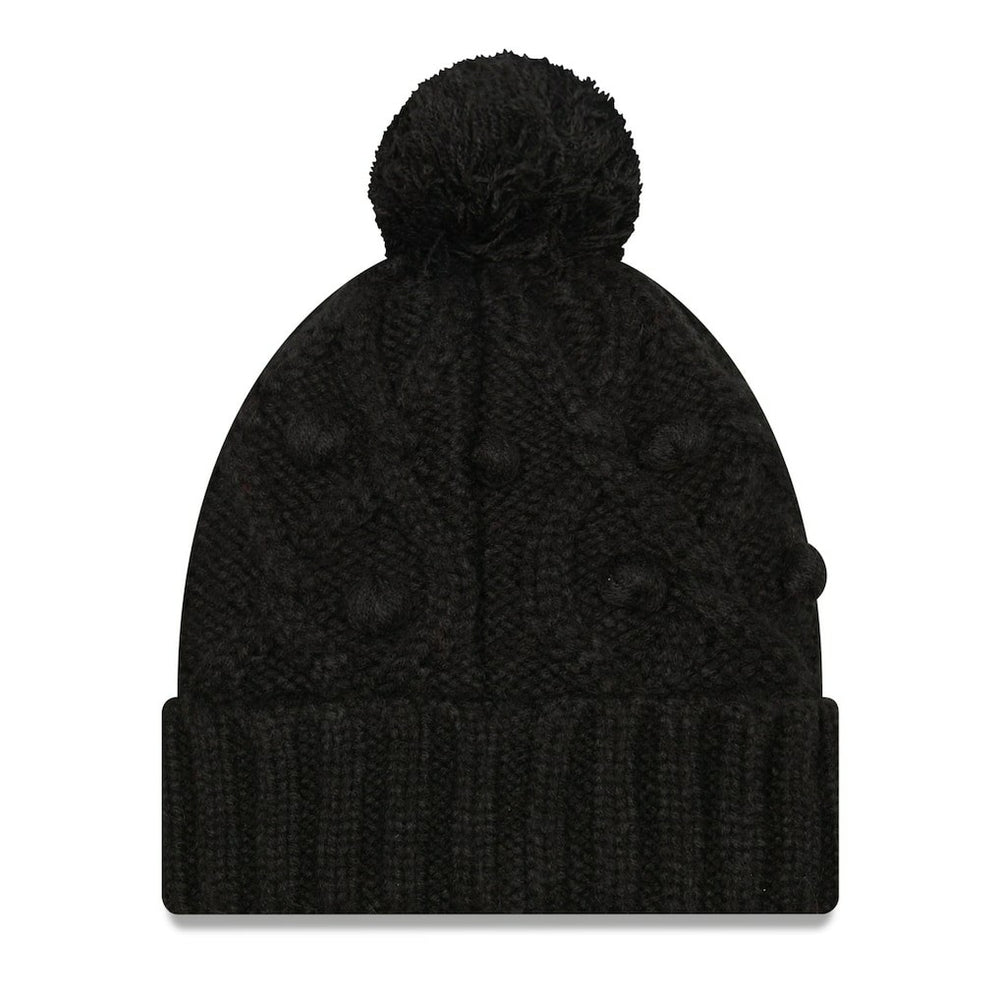 New Orleans Saints New Era Women's Toasty Cuffed Knit Hat with Pom - Black cheap