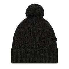 New Orleans Saints New Era Women's Toasty Cuffed Knit Hat with Pom - Black cheap