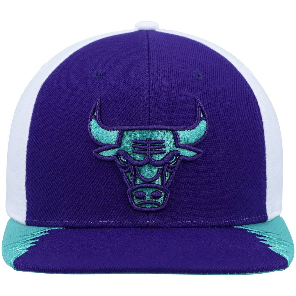 Chicago Bulls Day 5 Snapback Hat - Purple | Mitchell & Ness outlet