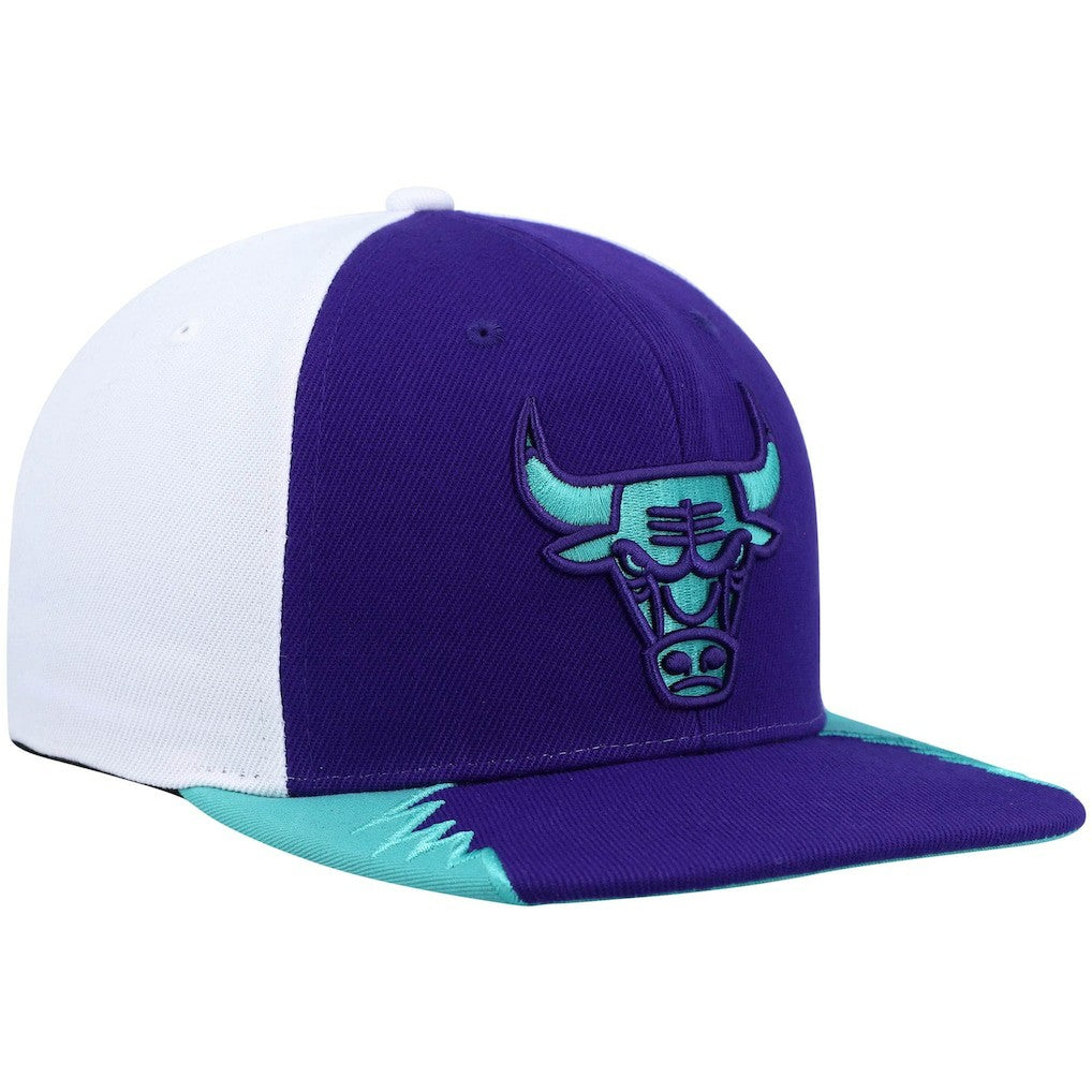 Chicago Bulls Day 5 Snapback Hat - Purple | Mitchell & Ness outlet