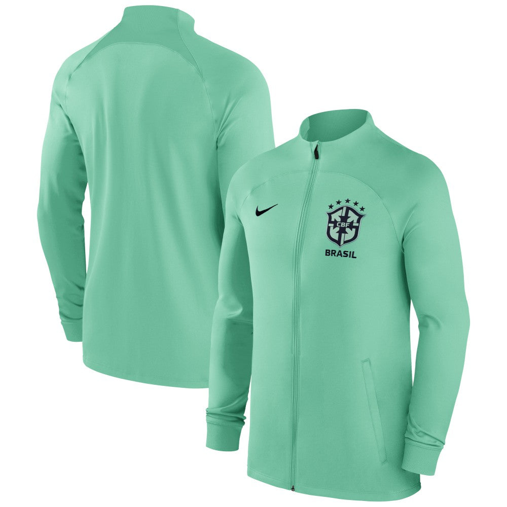 Brazil National Team Strike Raglan Full-Zip Performance Track Jacket - Green | Nike shop