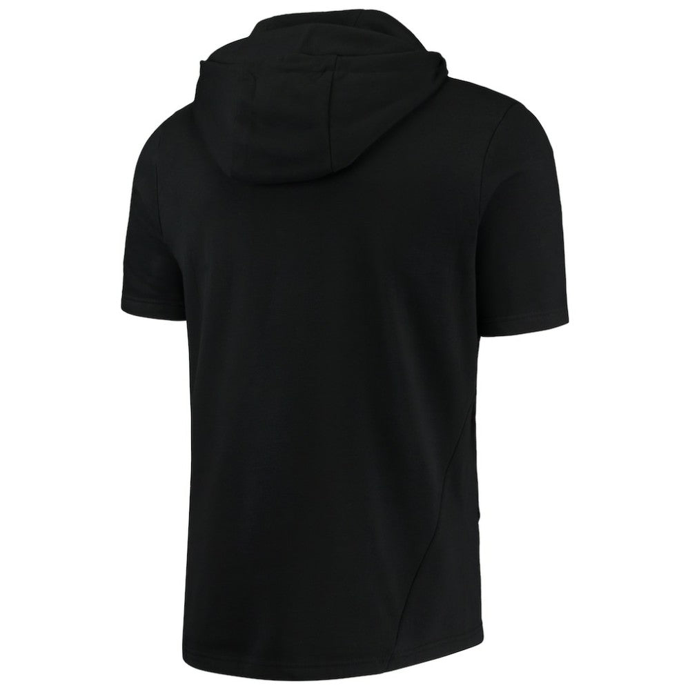 Chicago White Sox Levelwear Recruit Short Sleeve Full-Zip Hoodie Jacket - Black