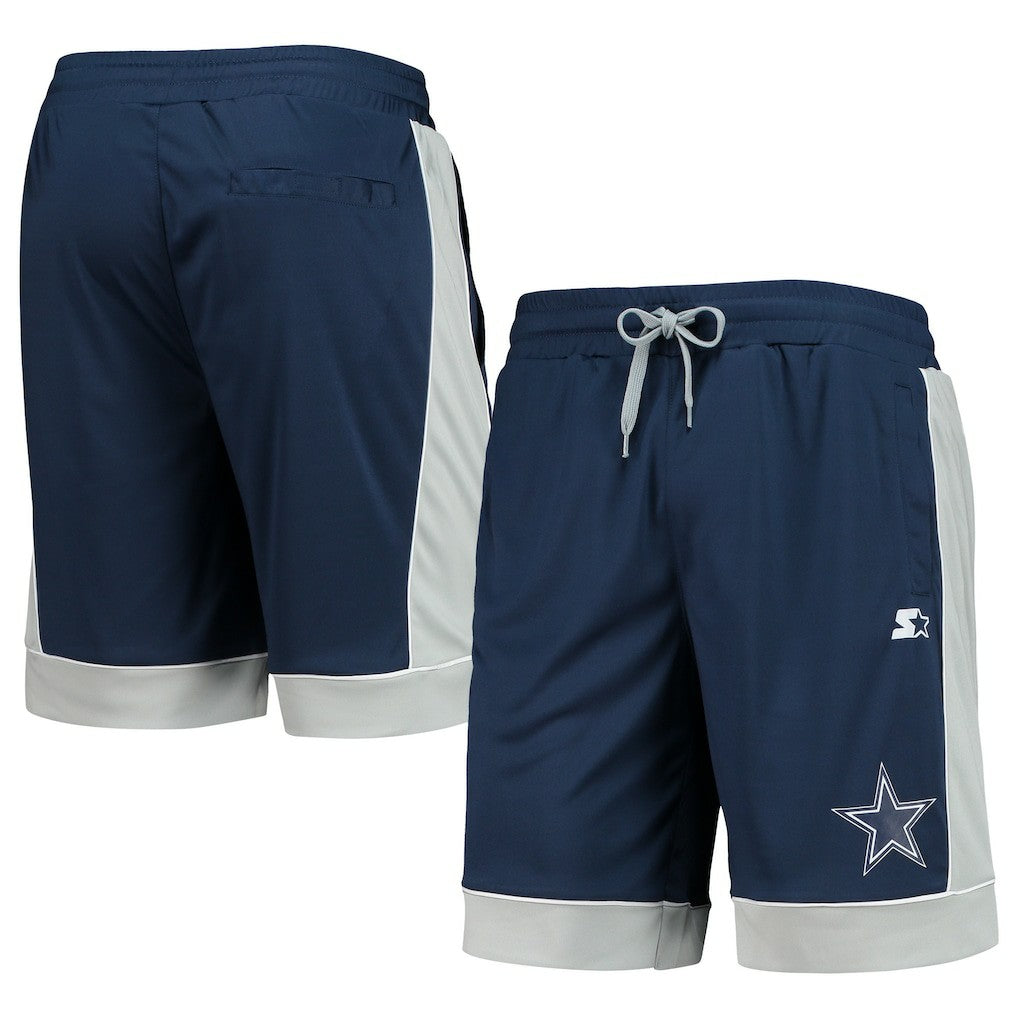 Dallas Cowboys G-III Sports by Carl Banks Fan Favorite Fashion Shorts -Navy/Gray outlet