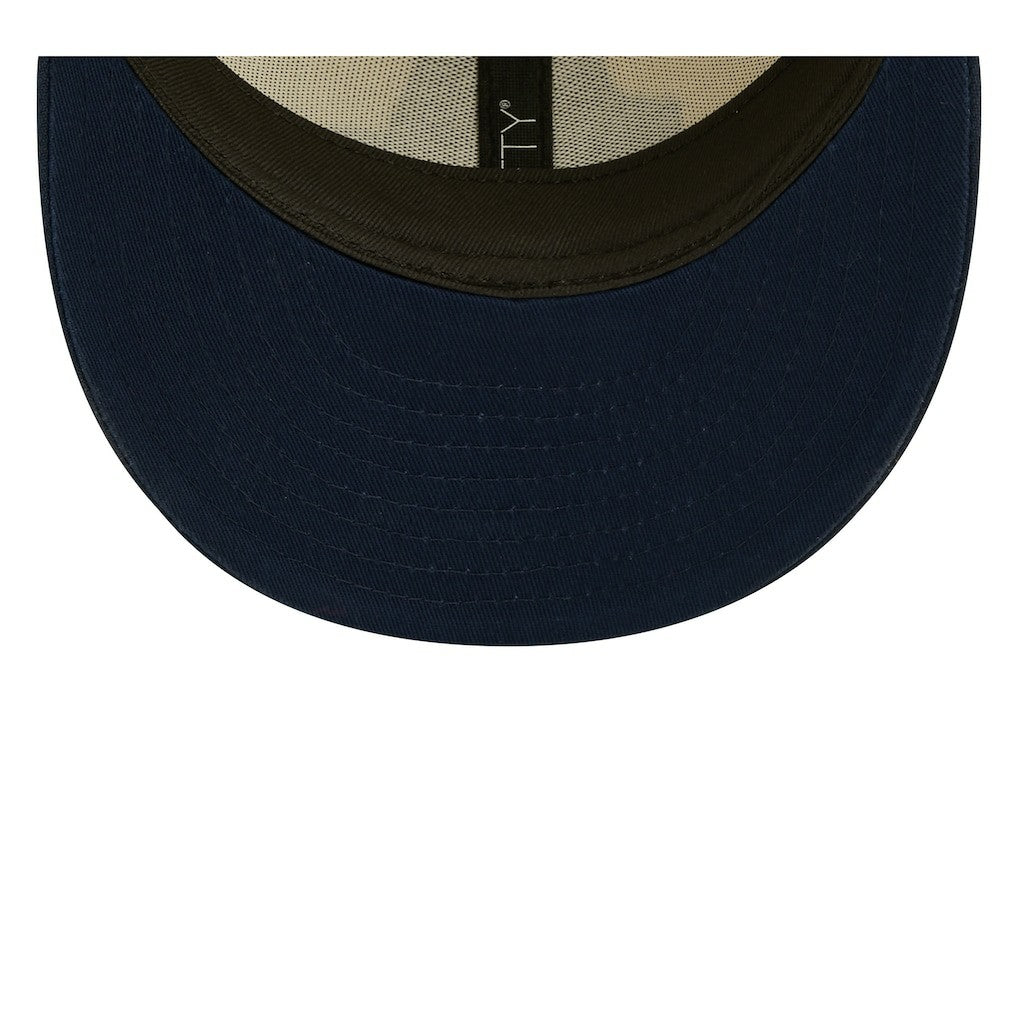 Dallas Cowboys New Era 2022 Sideline Low Profile 59FIFTY Fitted Hat - Cream/Navy online
