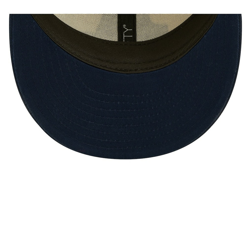 Dallas Cowboys New Era 2022 Sideline Low Profile 59FIFTY Fitted Hat - Cream/Navy online