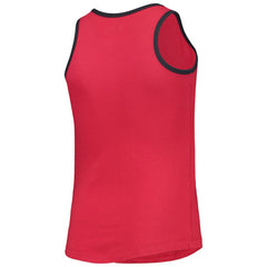 Washington Nationals Girls Youth Henley Tank Top - Red | New Era