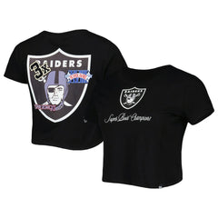 Las Vegas Raiders New Era Women's Historic Champs T-Shirt - Black sale
