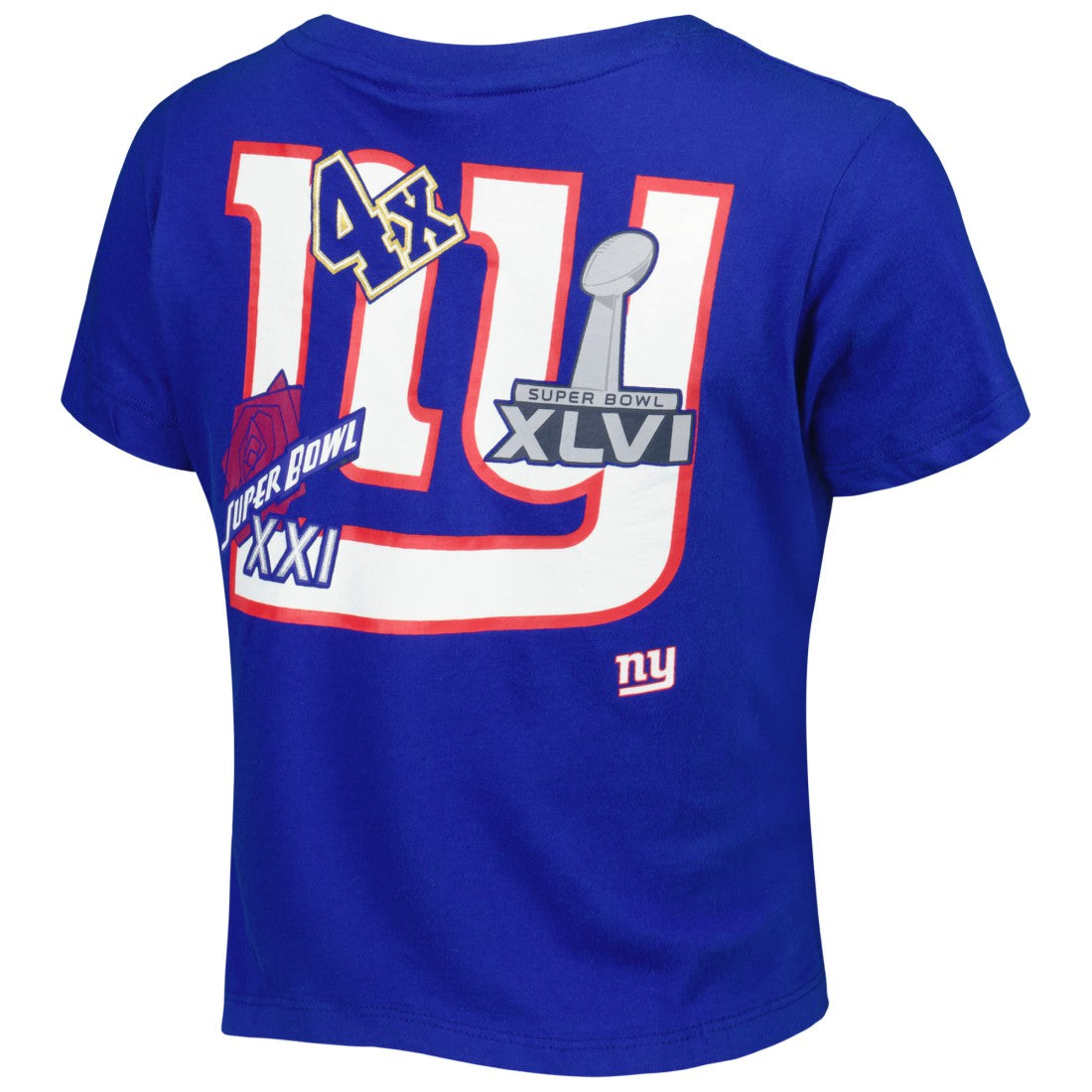 New York Giants New Era Women's Historic Champs T-Shirt - Royal discount