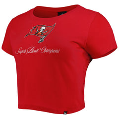 Tampa Bay Buccaneers New Era Women's Historic Champs T-Shirt - Red sale