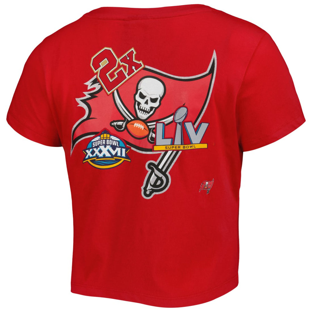 Tampa Bay Buccaneers New Era Women's Historic Champs T-Shirt - Red sale