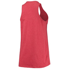 Chicago Bulls Women's Scoop-Neck Racerback Tank Top sale - Heathered Red | New Era discount