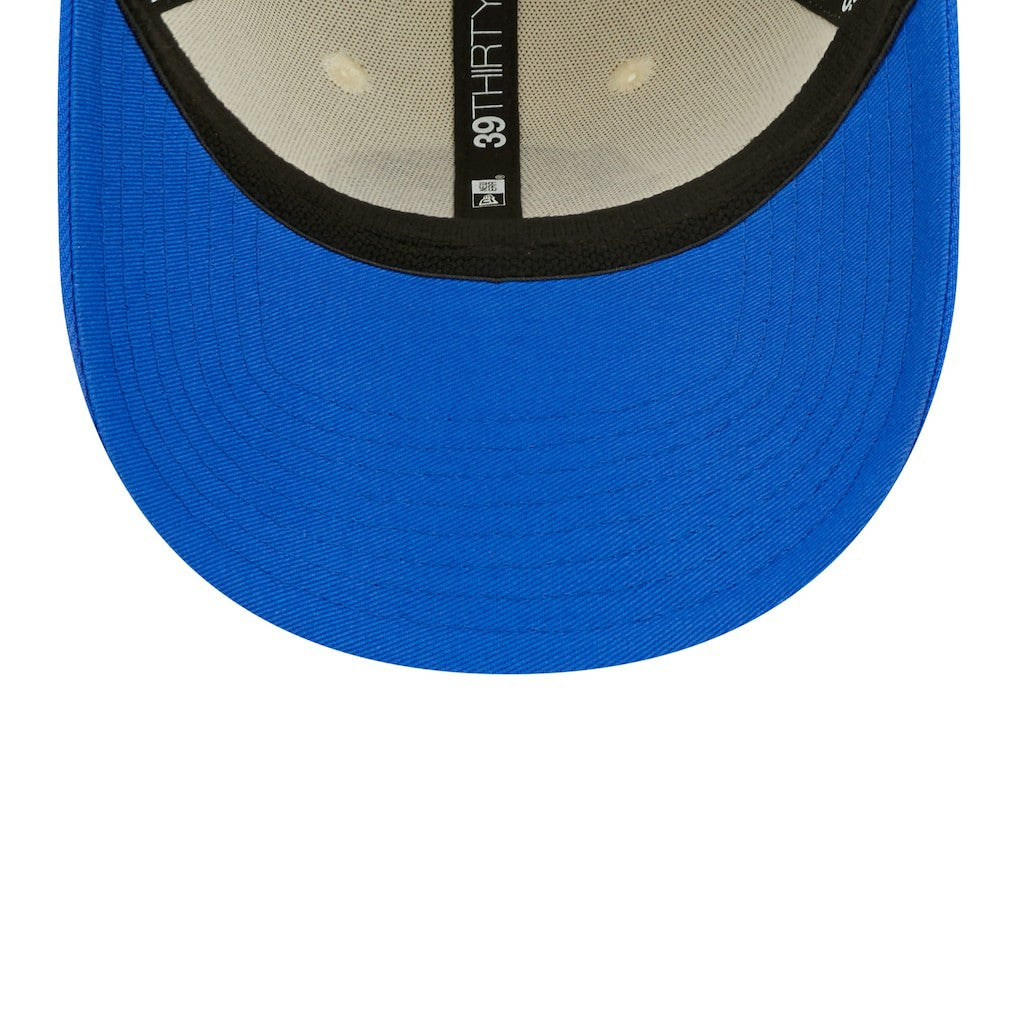 Los Angeles Rams New Era 2022 Sideline 39THIRTY 2-Tone Flex Hat - Cream/Royal online