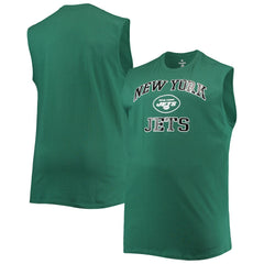 New York Jets Big & Tall Muscle Tank Top - Green for sale