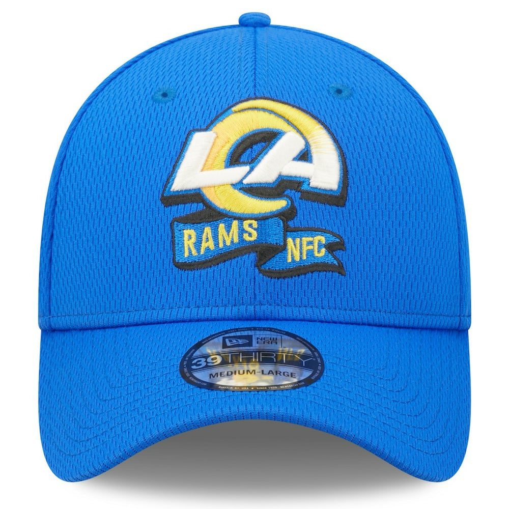 Los Angeles Rams New Era 2022 Sideline 39THIRTY Coaches Flex Hat - Royal on sale