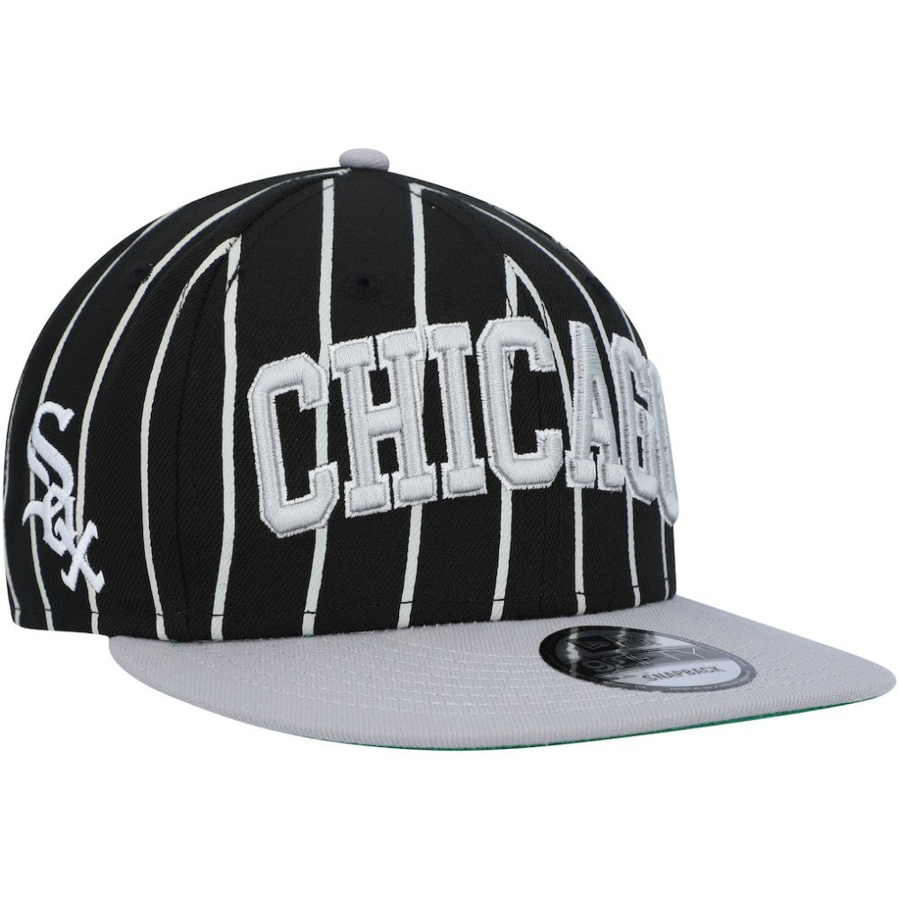 Chicago White Sox City Arch 9FIFTY Snapback Hat - Black/Gray | New Era