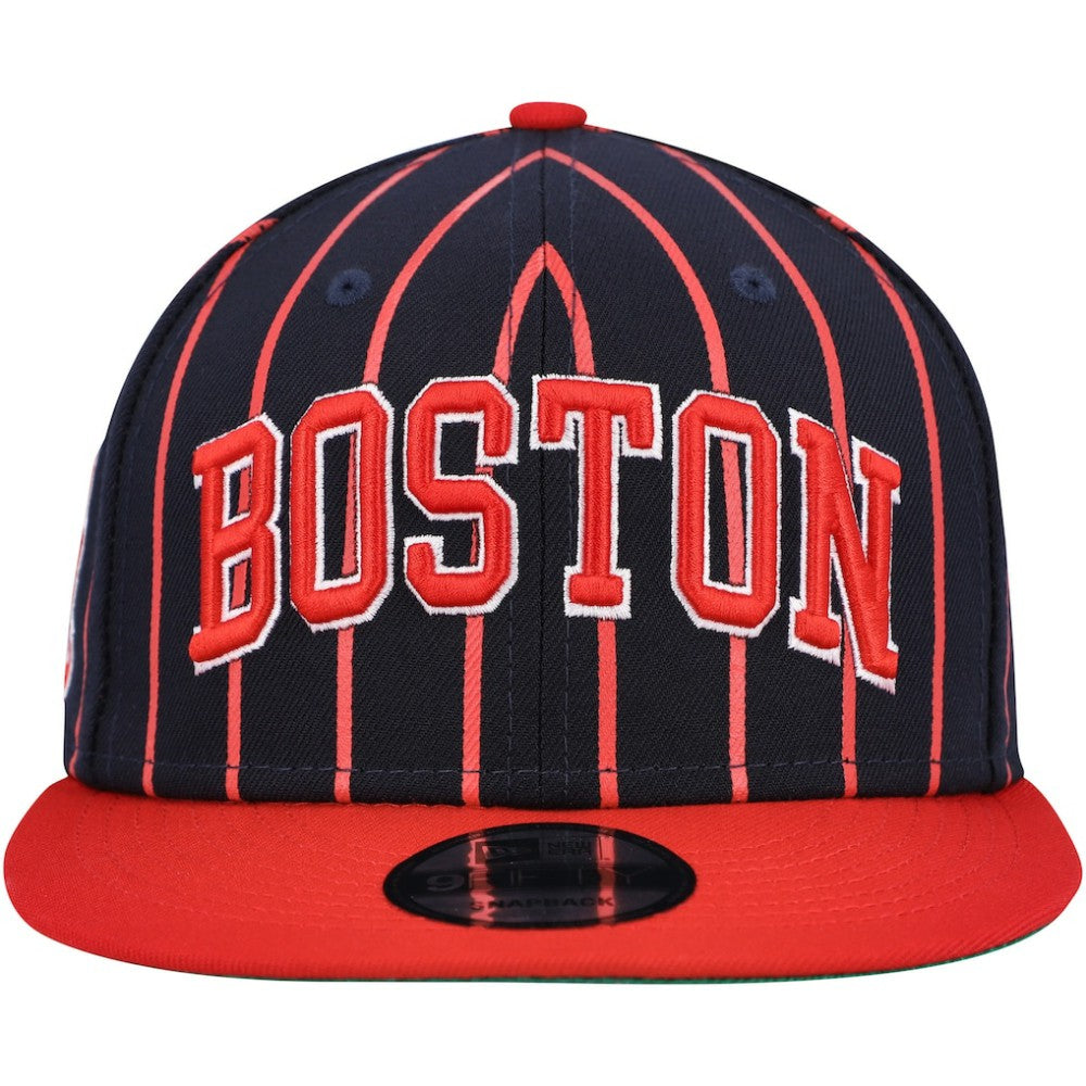 Boston Red Sox City Arch 9FIFTY Snapback Hat - Navy/Red | New Era