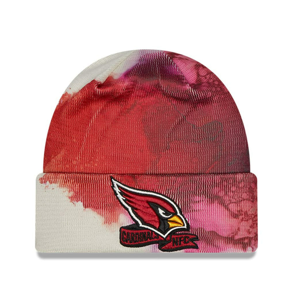 Arizona Cardinals New Era 2022 Sideline Ink Dye Cuffed Knit Hat - Cardinal outlet
