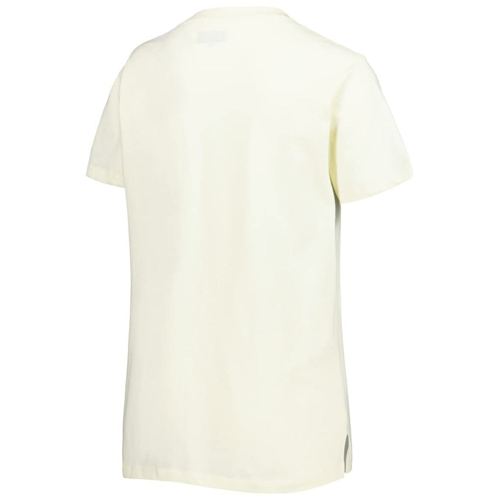 Los Angeles Rams New Era Women's Chrome Sideline T-Shirt - Cream outlet