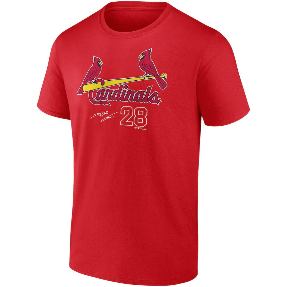 Nolan Arenado St. Louis Cardinals Player Name & Number T-Shirt - Red