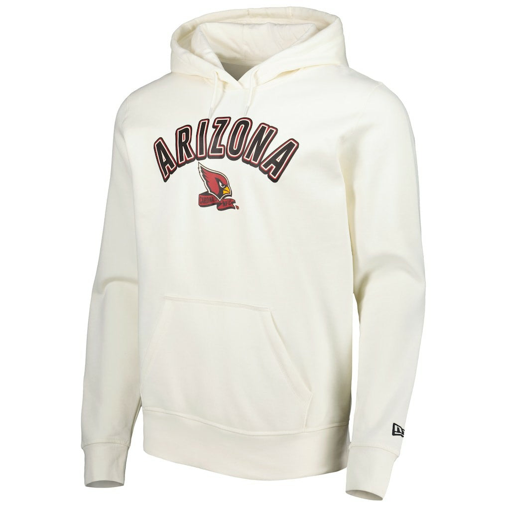Arizona Cardinals New Era Sideline Chrome Pullover Hoodie - Cream online