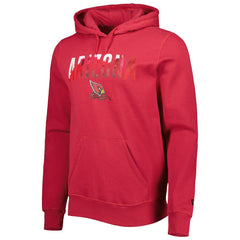 Arizona Cardinals New Era Ink Dye Pullover Hoodie - Cardinal on sale