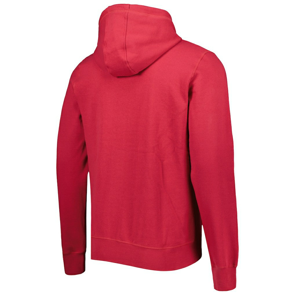 Arizona Cardinals New Era Ink Dye Pullover Hoodie - Cardinal on sale