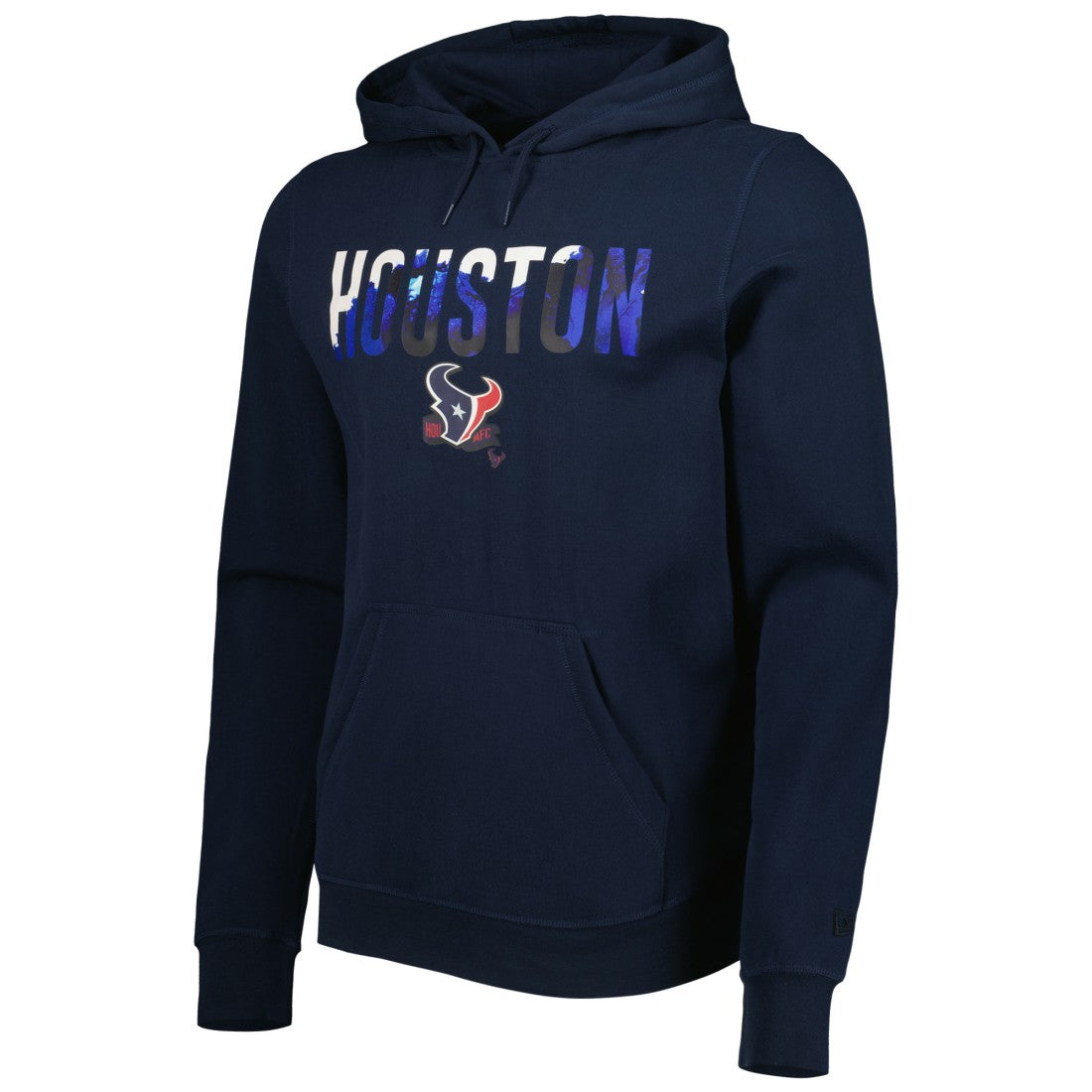 Houston Texans New Era Ink Dye Pullover Hoodie - Navy online