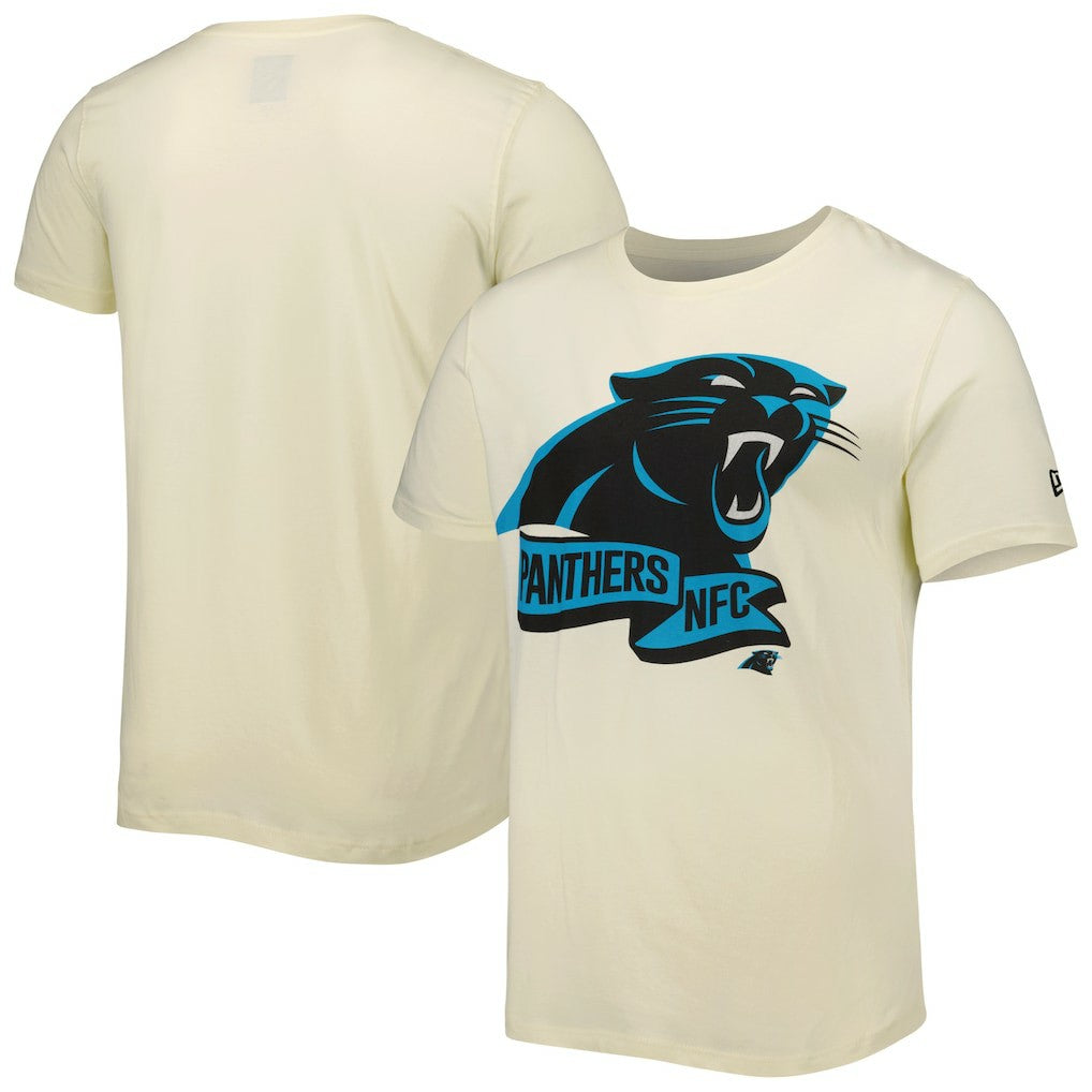 Carolina Panthers New Era Sideline Chrome T-Shirt - Cream outlet