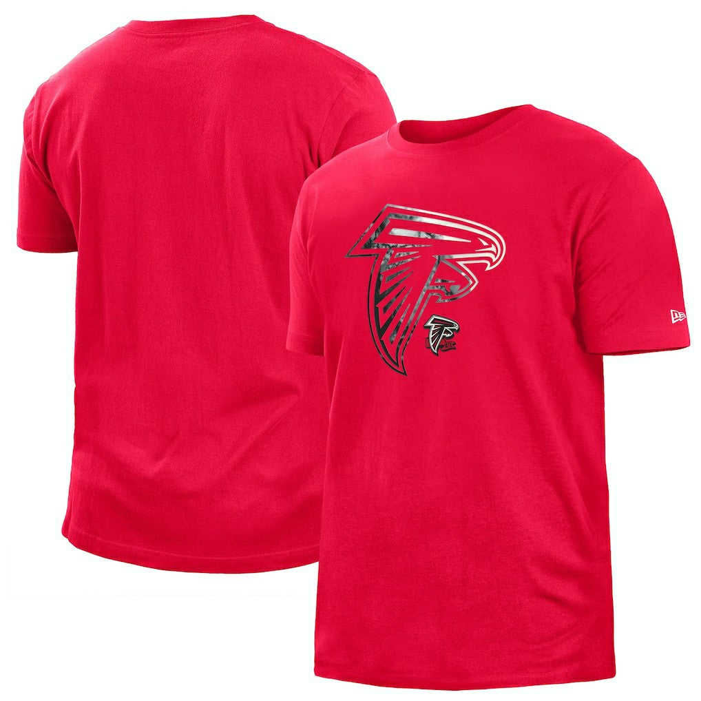 Atlanta Falcons New Era 2022 Sideline Ink Dye T-Shirt - Red online