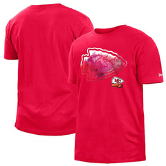 Kansas City Chiefs New Era 2022 Sideline Ink Dye T-Shirt - Red sale