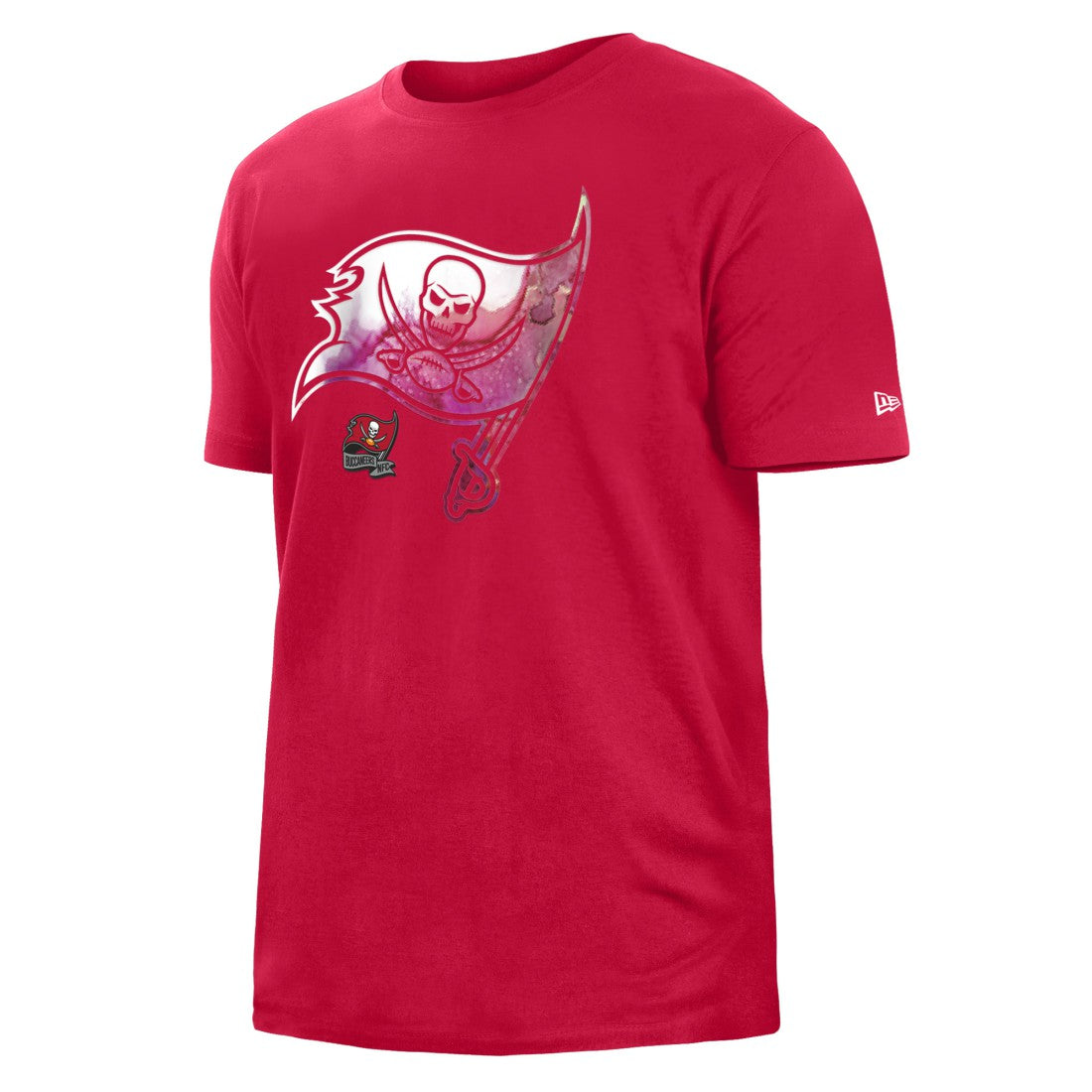Tampa Bay Buccaneers New Era 2022 Sideline Ink Dye T-Shirt - Red for sale