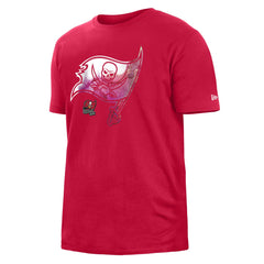 Tampa Bay Buccaneers New Era 2022 Sideline Ink Dye T-Shirt - Red for sale