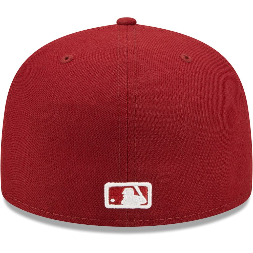 Pittsburgh Pirates White Logo 59FIFTY Fitted Hat - Cardinal | New Era