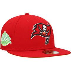 Tampa Bay Buccaneers New Era Super Bowl XXXVII Citrus Pop 59FIFTY Fitted Hat - Scarlet outlet
