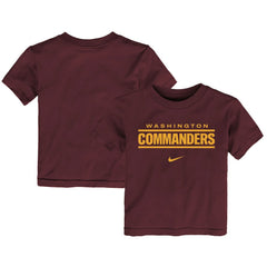 Washington Commanders Preschool Wordmark T-Shirt - Burgundy | Nike sale