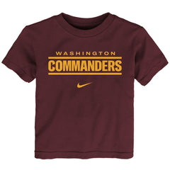 Washington Commanders Preschool Wordmark T-Shirt - Burgundy | Nike sale