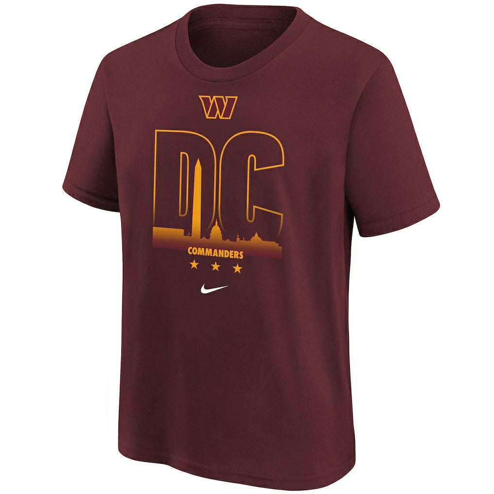 Washington Commanders Youth Team City T-Shirt - Burgundy | Nike online