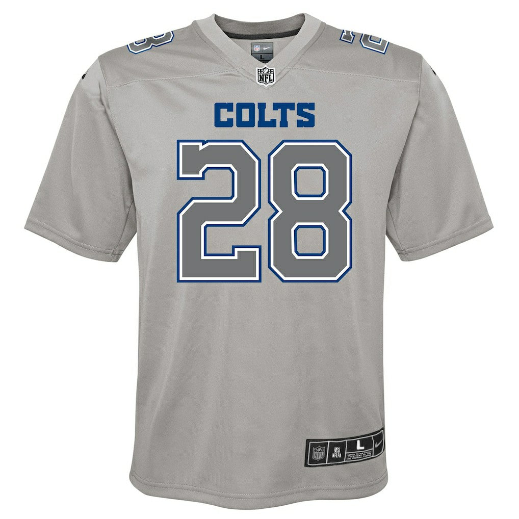 Jonathan Taylor Indianapolis Colts Youth Atmosphere Game Jersey - Gray | Nike discount