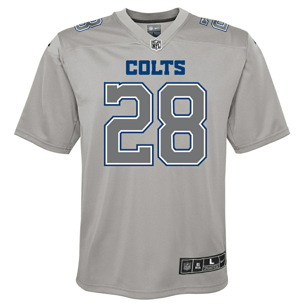 Jonathan Taylor Indianapolis Colts Youth Atmosphere Game Jersey - Gray | Nike discount