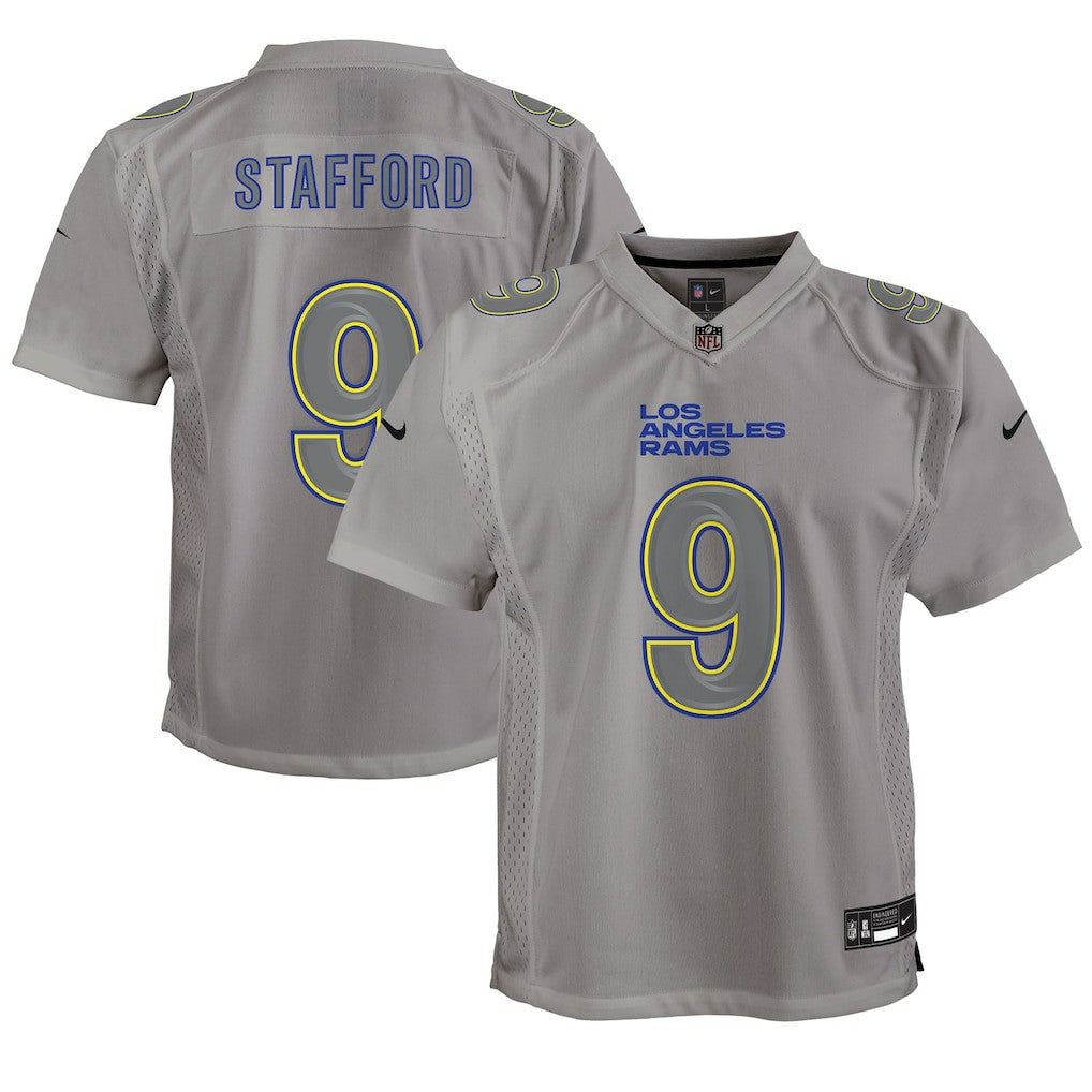 Matthew Stafford Los Angeles Rams Youth Atmosphere Game Jersey - Gray | Nike outlet