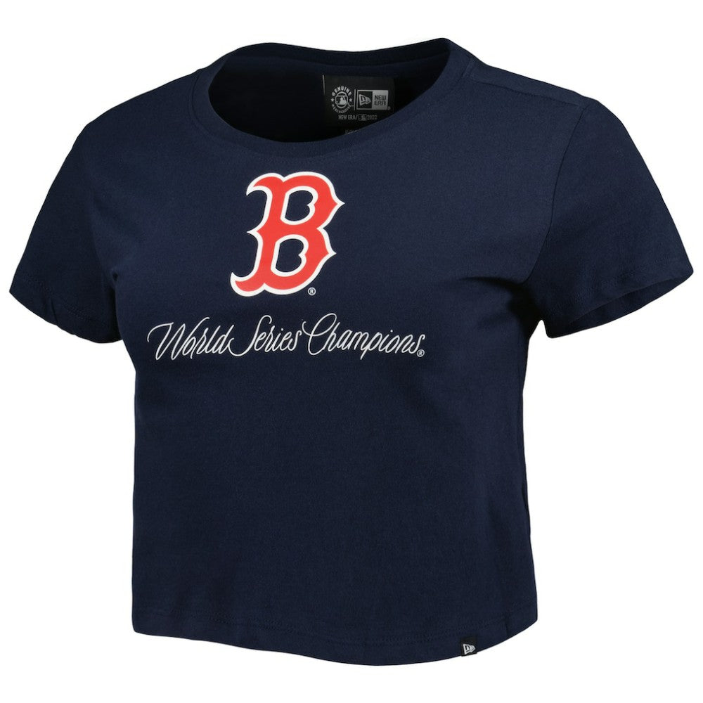 Boston Red Sox Women's Historic Champs T-Shirt - Blue | New Era
