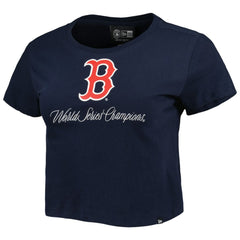 Boston Red Sox Women's Historic Champs T-Shirt - Blue | New Era