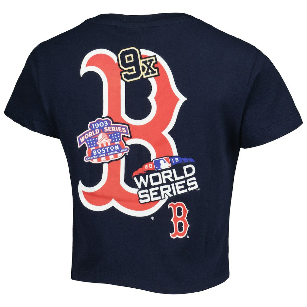 Boston Red Sox Women's Historic Champs T-Shirt - Blue | New Era